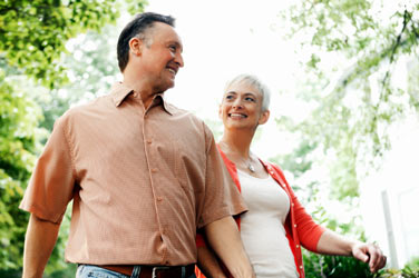 Walk together toward a happier, healthier lifestyle. Nearly everyone can benefit from walking more.